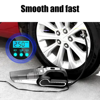 

Car Vacuum Cleaner Inflatable Car Air Pump Powerful Dedicated Dual-Use Car Household Small High-Power Four-In-One
