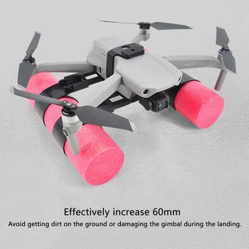 

Portable Float Landing Gear Easy Install Buoyancy Stick Bracket Training Equipment Anti Skid Above Water Practical For DJI