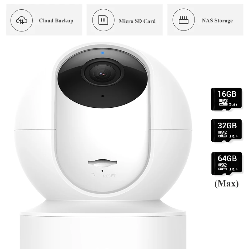 Обновленная Беспроводная ip-камера Xiao mi jia Chuang mi 1080P HD с углом обзора 360, CCTV, Wi-Fi, поворотная камера ночного видения, веб-камера для умного дома mi