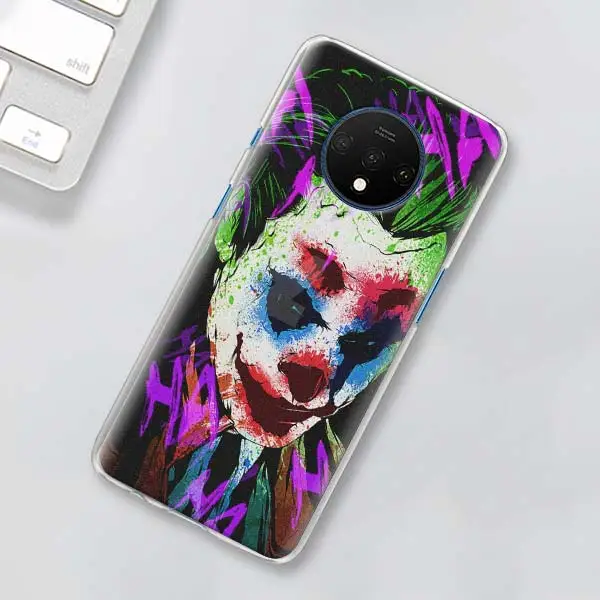H03 Joker Joaquin Phoenix movie чехол для телефона для Oneplus 7 Pro 7T Pro 5G 6 6T жесткий чехол - Цвет: H03