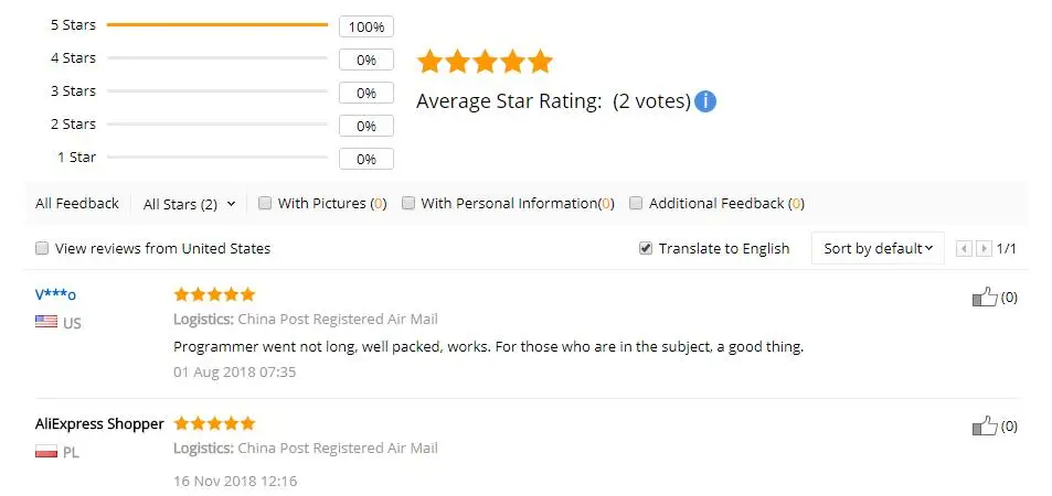 Good feedback--1