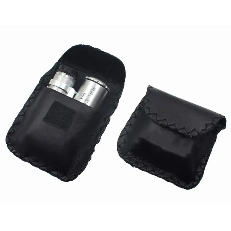 60X ультрафиолетовая лампа Микроскоп портативный увеличительное стекло