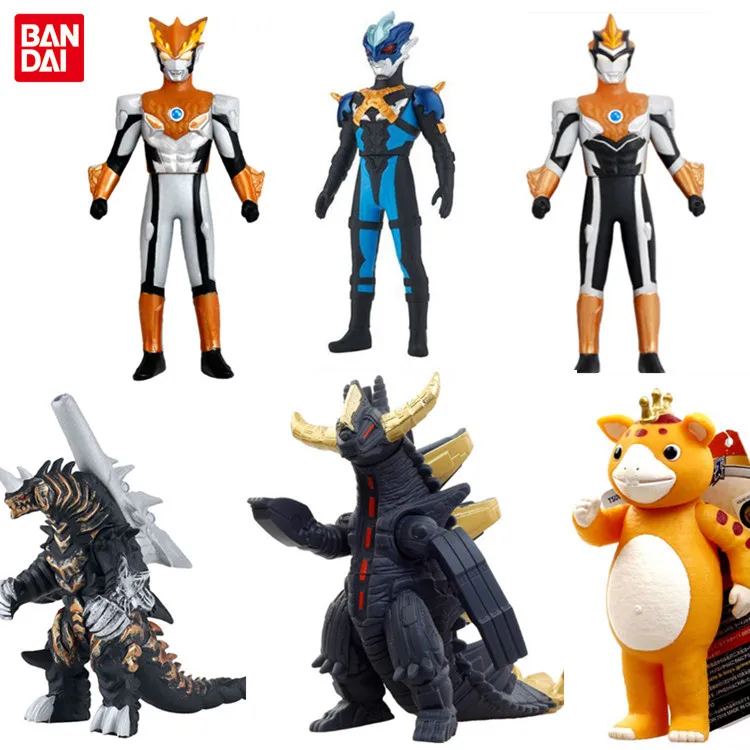 Bandai Новые Продукты Робот Отт герой серии Roseau Ultraman Циклон Форма Мягкая Silcone игрушка 23668
