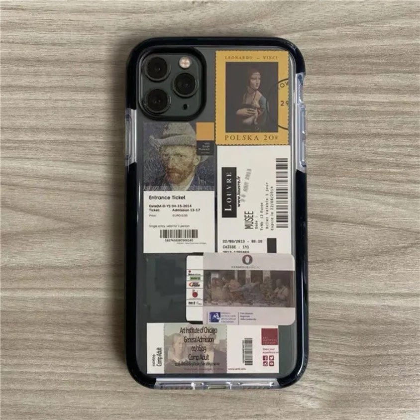 Vintage Van Gogh Case for iPhone 16 15 14 13 Pro Max Back Phone Cover for 12 Mini 11 Pro Max X XS XR 8 7 Plus SE 2020 Capa