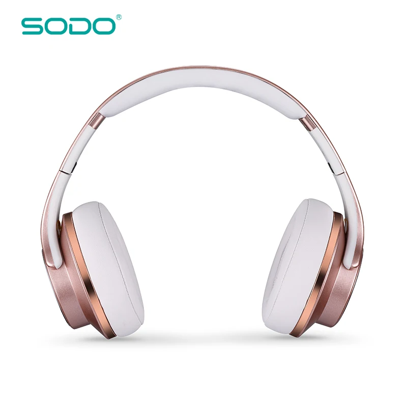 

New Hot Sell Real SODO MH5 Wireless Headphones Bluetooth Earphone Foldable Adjustable Handsfree Headset with MIC for PC & Mobile