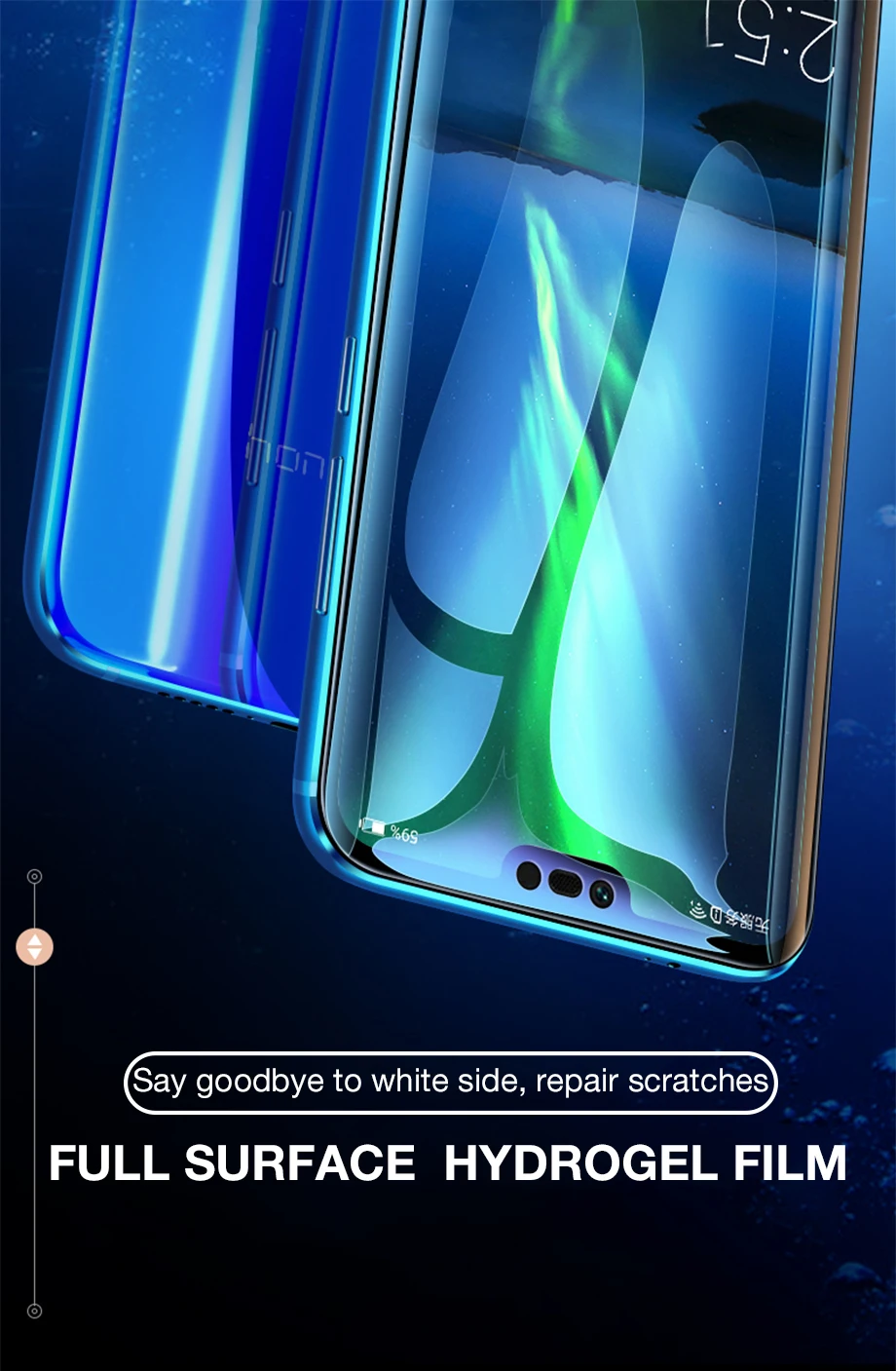 phone screen cover honor 8x protective for huawei 8 x 8a pro 8s prime honor8 lite 8sprime Hydrogel Film glas x8 screen protector honor8x Y8p phone glass protector