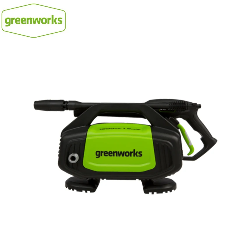 Greenworks 220 В 1300 Вт макс 100 бар 7.5LPM G10 мойка высокого давления 1.2GMP 1700PSI Электрический