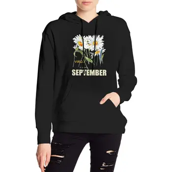 

Flower September Worry About winter clothes woman Hoodies Sweatshirt Hooded Sweatshirt Casual Loose Jumper Pullover Jacket