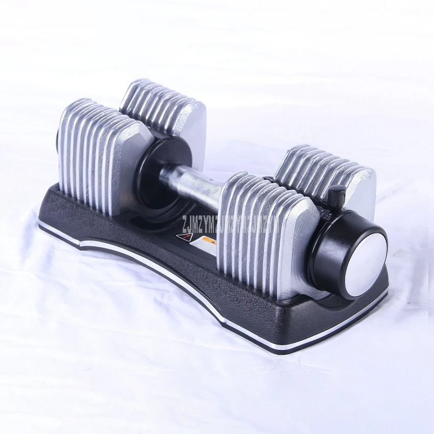 

1PC 50LB Adjustable Dumbbell Fast Weight Adjustable for Men Exercise Equipment Training Arm Muscle Strength Fitness PVC Dumbbell