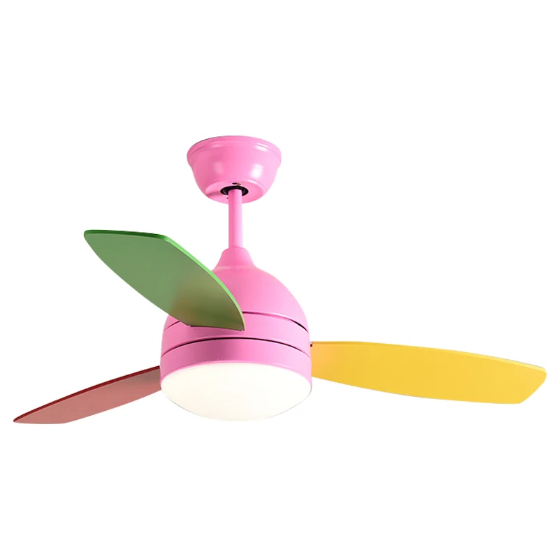 BOTIMI Led потолочные вентиляторы с подсветкой для детской комнаты Ventilador De Teto 220 В потолочные вентиляторы лампа для спальни Вентилятор охлаждения освещение