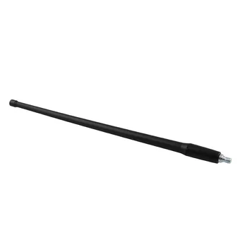 

13" Black Front Replacement Reflex Right Durable Plastic Exterior Signal Receiving Auto AM FM Radio Antenna for Jeep