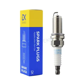 

DEKEO Spark Plug For Scion tC Suzuki SX4 Kia Optima Rondo Hyundai Genesis Santa Infiniti FX35 G35 I35 M35 M45 Q45 QX4 QX56 4PCS