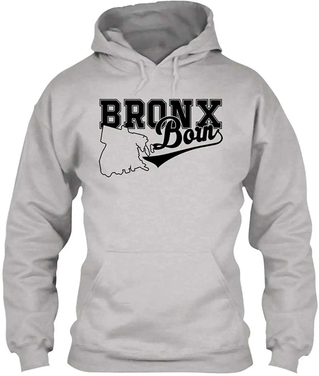 Толстовка с капюшоном Born in Bronx толстовка одежда |