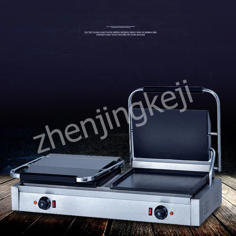 BS-813E Double-head Platen Sizzling Steak Special Platen Furnace Sandwich Machine Double-sided Electric Oven