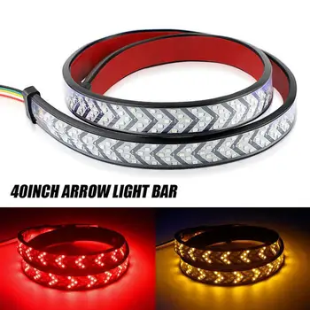 

40" LED Truck Tailgate Strip Light Sequential Turn For Truck Reverse Brake Tail IP68 Bar Signal Light Q8Y5