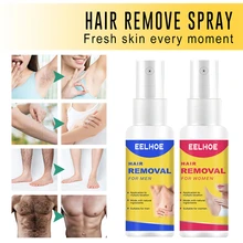 

1Pcs Gentle Natural Hair Removal Spray Facial Armpit Hair Leg Hair Underarm Full Body Hair Removal Spray Men and Women