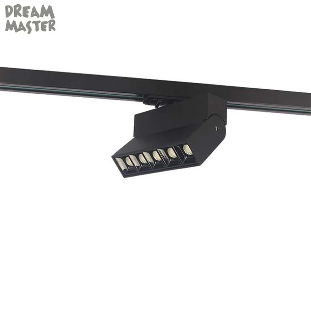 

Modern LED Track Spotlights 10W led Ceiling Lamps 360+180 Angle Adjustable AC85-260V Art Lighting Fixtures for picture Shop