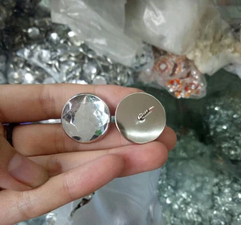 

(400 pcs/lot) 22mm White Plastic Button Upholstery Nail Stud Tack Sofa Bed Headboard Decor Furniture