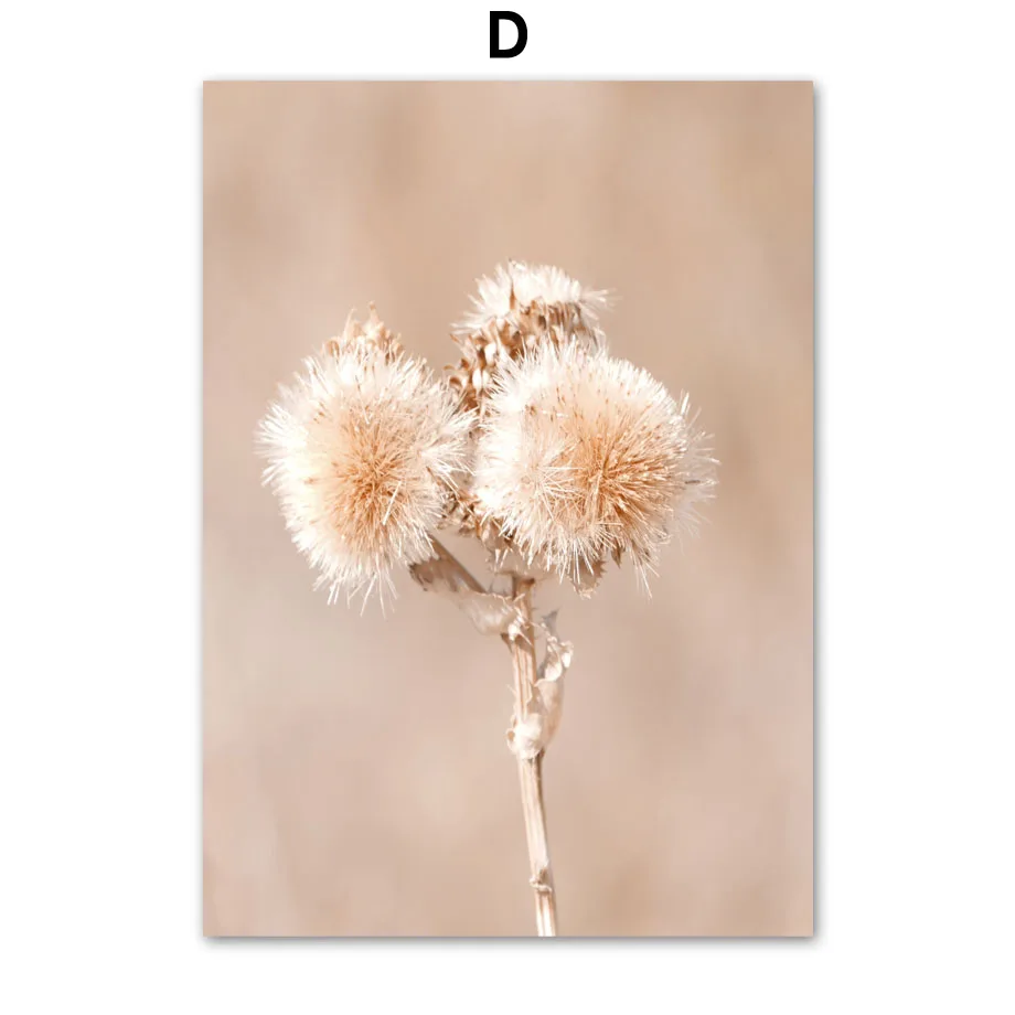 Wall-Art-Canvas-Painting-Natural-Reed-Dandelion-Flower-Leaf-Plant-Quotes-Nordic-Posters-And-Prints-Wall (6)