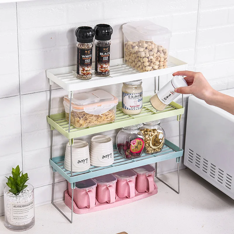 Kitchen-Storage-Rack-Plastic-Foldable-Shelf-Organizer-For-Kitchen-Flavoring-Kitchen-Organizer-Rack-Cookware-Spice-Jar