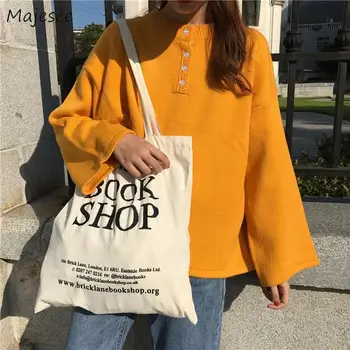 

Winter Clothes Women Korean Sweater Plus Size Kawaii All Match Womens Sweaters and Pullovers Harajuku High Quality Solid Simple