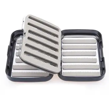 

Fly Fishook Fishing Lure Spinner Bait Box Two-Sided Waterproof Hard Storage Case Container Bag