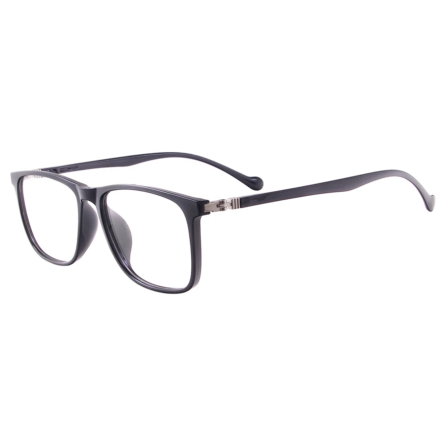 Для мужчин Для женщин модные большие прозрачные оправы легкие квадратные очки полноразмерная оправа TR90 очки по рецепту для чтения близоруким объектив