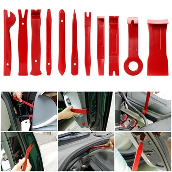 

4pcs 7pcs 28pcs Hard Plastic Auto Car Radio Panel Interior Door Clip Panel Trim Dashboard Removal Set DIY Car Repair Tool Kit