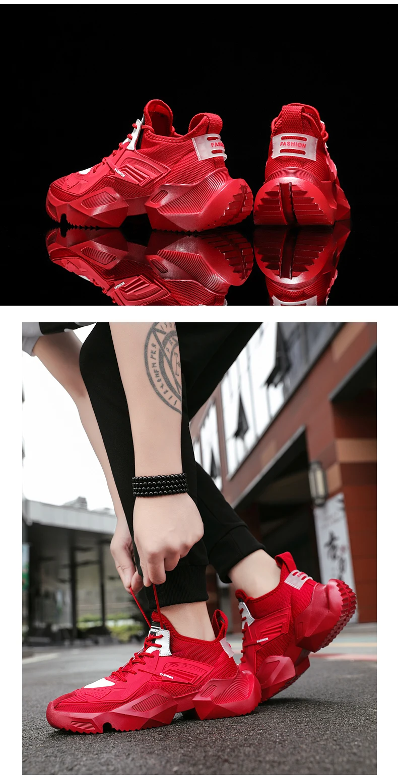 Оригинальная модная обувь для подиума с 3D изображением вамп роботов, обувь для скейтбординга, летние сетчатые кроссовки, мужская обувь Jordan