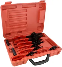 

11pcs Heavy Duty Snap Ring Pliers Set Straight & Bent Retaining Ring Pliers with Hook & Pick