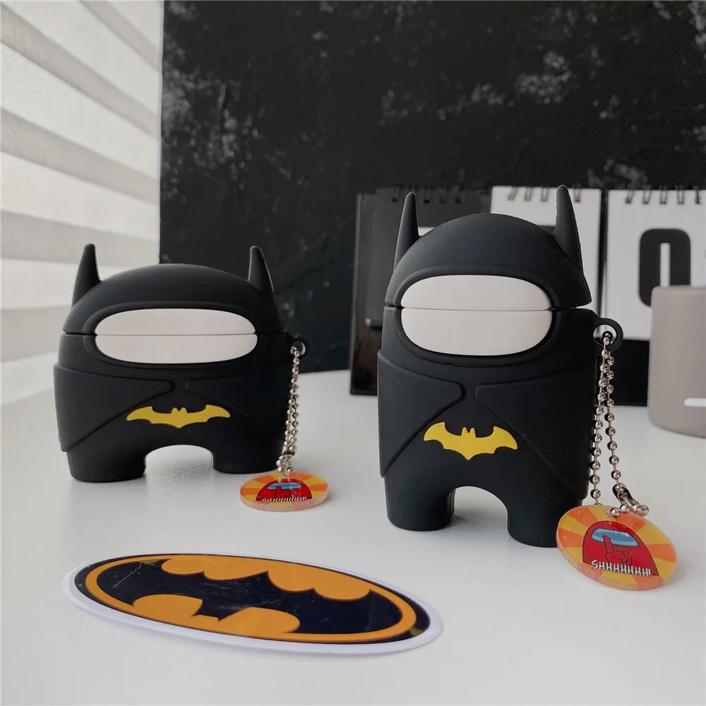 Batman Game Among Us casual games PVP Earphone Case For Airpods 1 2 3 Pro  Wireless bluetooth headset headphone Cover Fundas _ - AliExpress Mobile