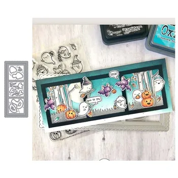 

Long window METAL CUTTING DIES Stencil Scrapbooking Photo Album Card Paper Embossing Craft DIY