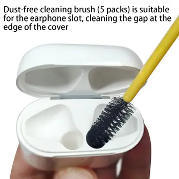 

Wireless Headphone Cleaning Kit + Cleaning Solution + Brush + Cleaning Mud + Cotton Swab For Airpods Bluetooth Earphone Clean