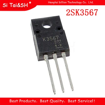 

5pcs/lot 2SK3567 K3567 TO-220F 3.5A600V field effect transistor 100% new original quality assurance