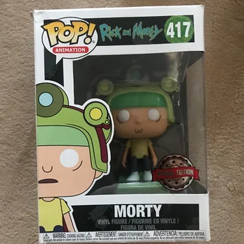 

Exclusive Official Funko pop Rick & Morty - Morty #417 Vinyl Action Figure Collectible Model Toy with Original Box