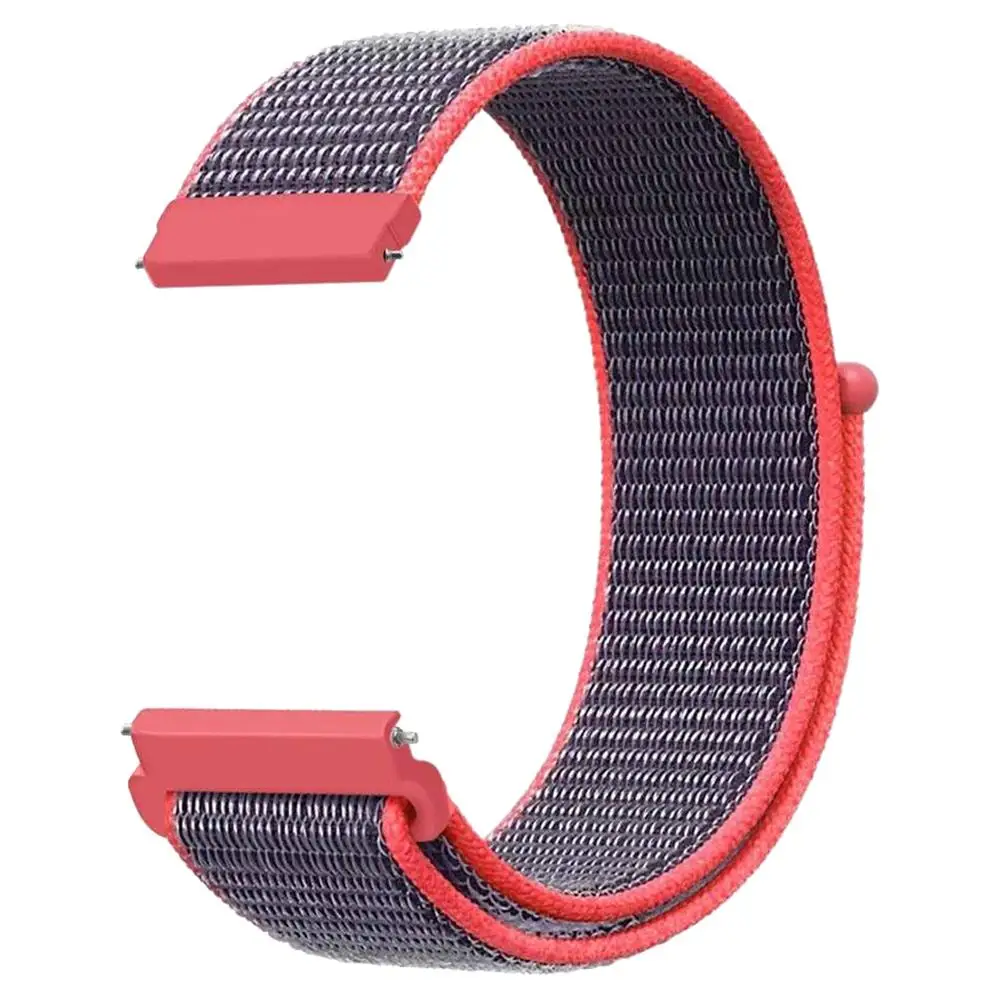 Red Сменный смарт-ремешок для Xiaomi Huami Amazfit GTR универсальный ремешок 22 мм ремешок для часов несколько цветов браслет для часов - Цвет: Red