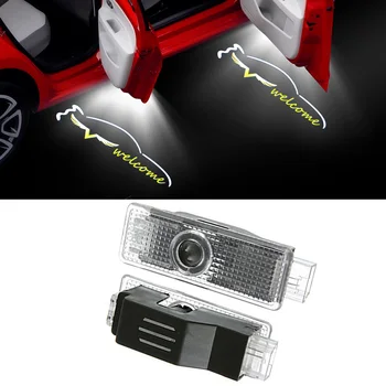 

2pcs Angel Wing Logo Car Door Ghost Shadow Courtesy Light For BMW F30 E60 X5 X6 M6 Z4 E61 E93 E63 Insignia Projector LED