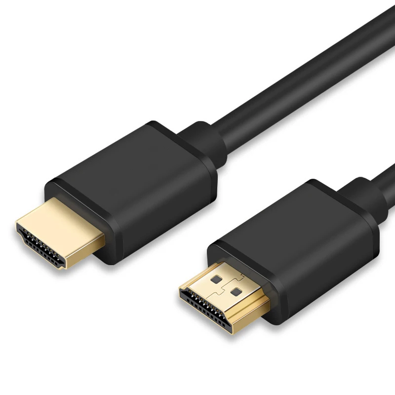 HDMI кабель HDMI в HDMI 2,0 HDR 4K для сплиттера удлинитель адаптер HDMI переключатель для PS4 Xiaomi tv Box кабель HDMI2.0 - Цвет: Black