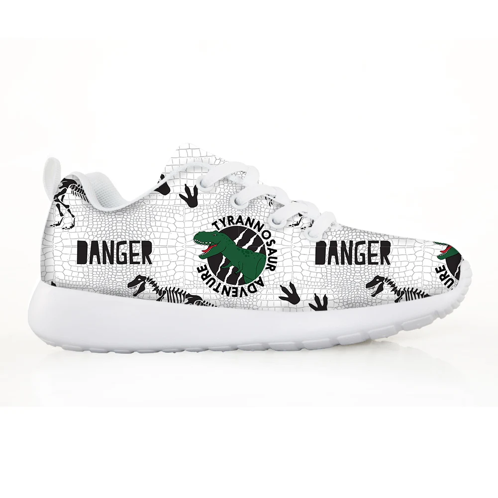 

NOISYDESIGNS Dinosaur Kids Running Shoes For Boys Outdoor Children Breathable Baby Tenis Infantil Lace-up Lightweight Sneakers