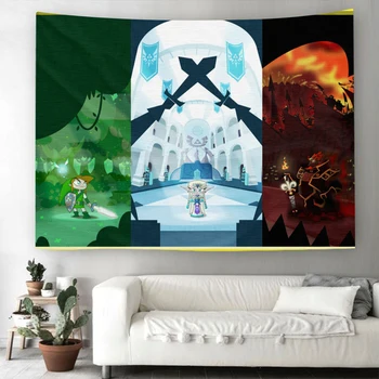 

Zelda Tapestry Yoga Mat Sleeping Camping Home Decor Birthday Gift Wall Hanging Bedroom Drom Room Wall Decor