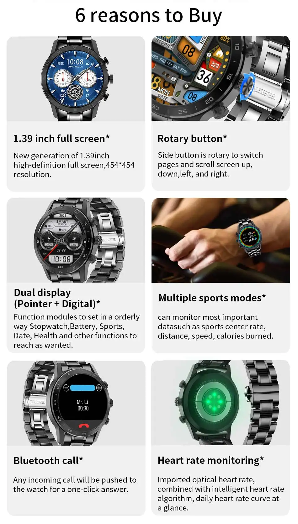 LIGE New Smart Watch Men Heart Rate Monitor ECG+PPG Men's Smartwatch Fitness Tracker Watch Dial Call Smartwatch for Xiaomi