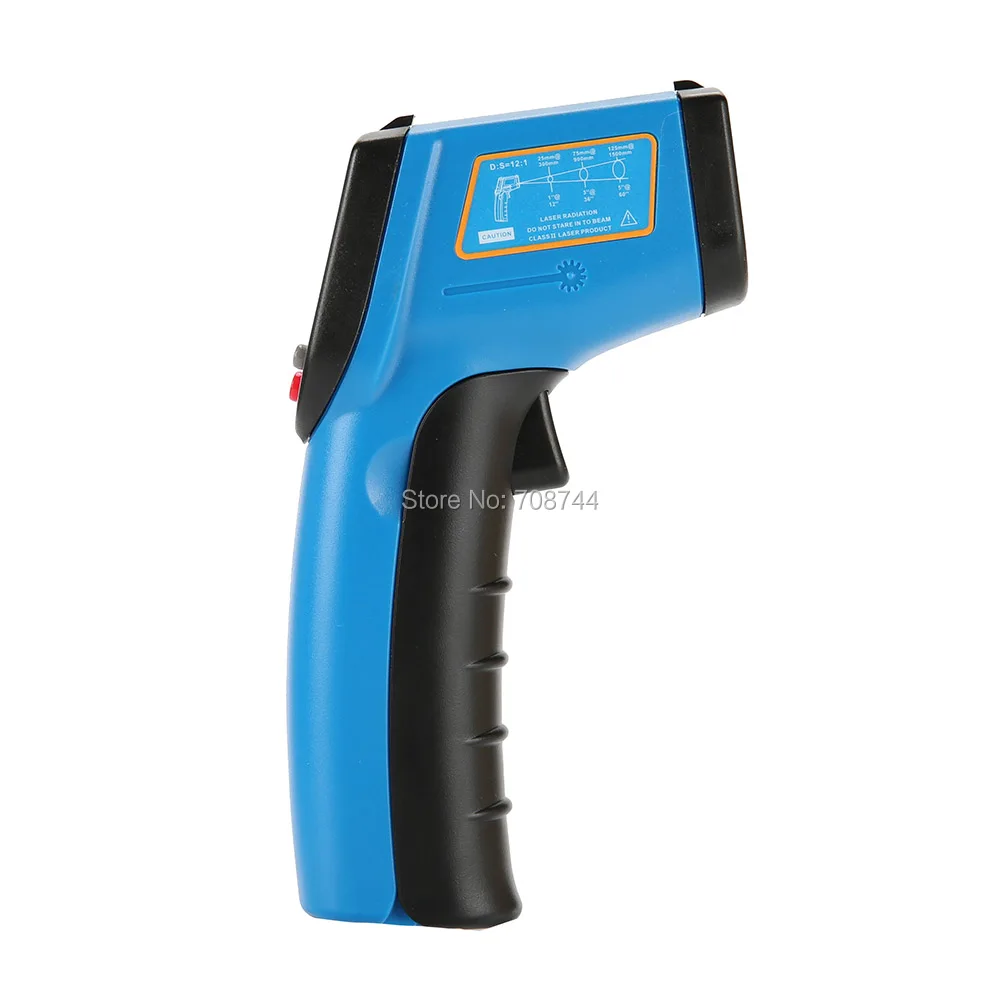 New Non Contact Digital Laser Infrared Thermometer GM531-50~530C(-58~875F) 0.1-1.0 Adjustable IR Laser Point Gun Pyrometer