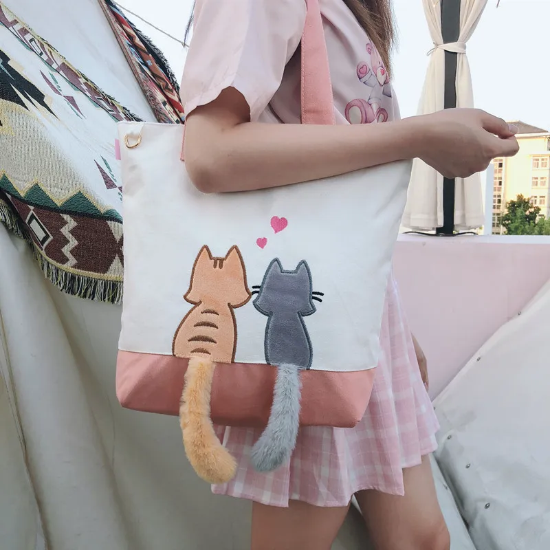 Candice guo плюшевая игрушка мягкая кукла мультфильм животное кошка котенок креативный котенок Ткань сумка для хранения посылка женская сумка подарок 1 шт