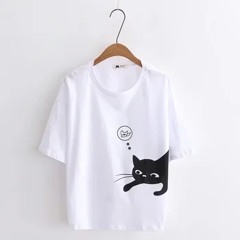 

2018 New Printed Women T-shirts Casual Tee Tops short sleeves Summer Short Sleeve Female T shirt Women Clothing