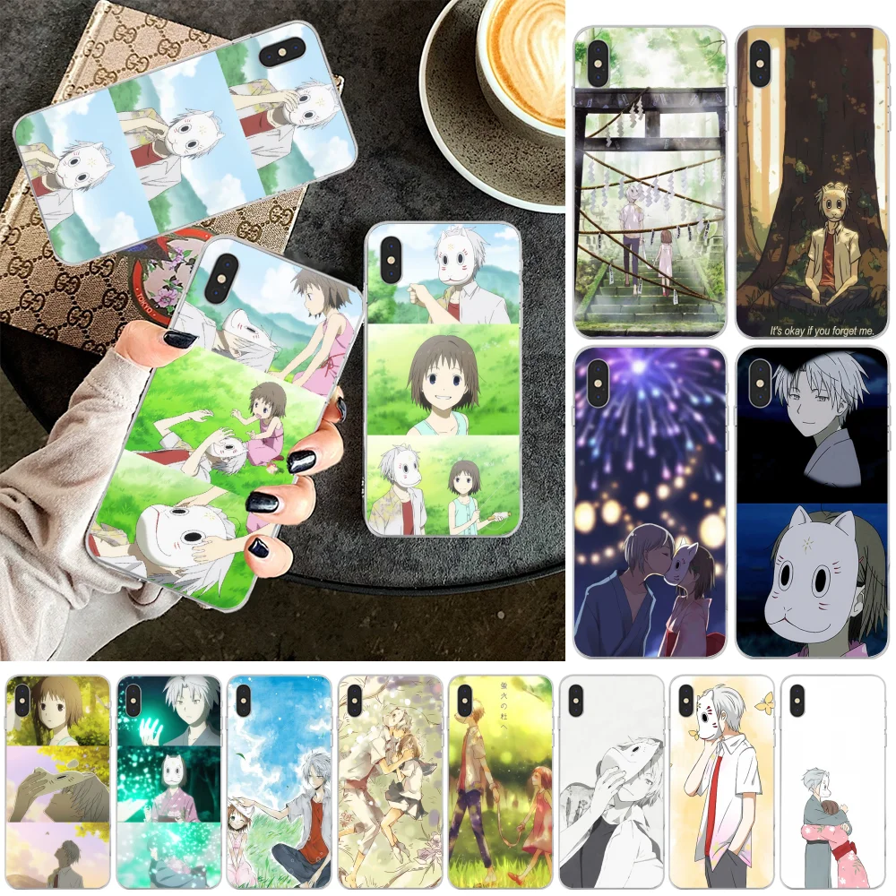 Reayou Hotarubi no mori DIY Painted Bling Phone Case for iPhone 11 pro XS MAX 8 7 6 6S Plus X 5 5S SE XR cover | Мобильные телефоны