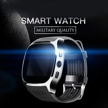 

HOT T8 Bluetooth Smart Card Phone Watch Sports Step Smart Wear Watch