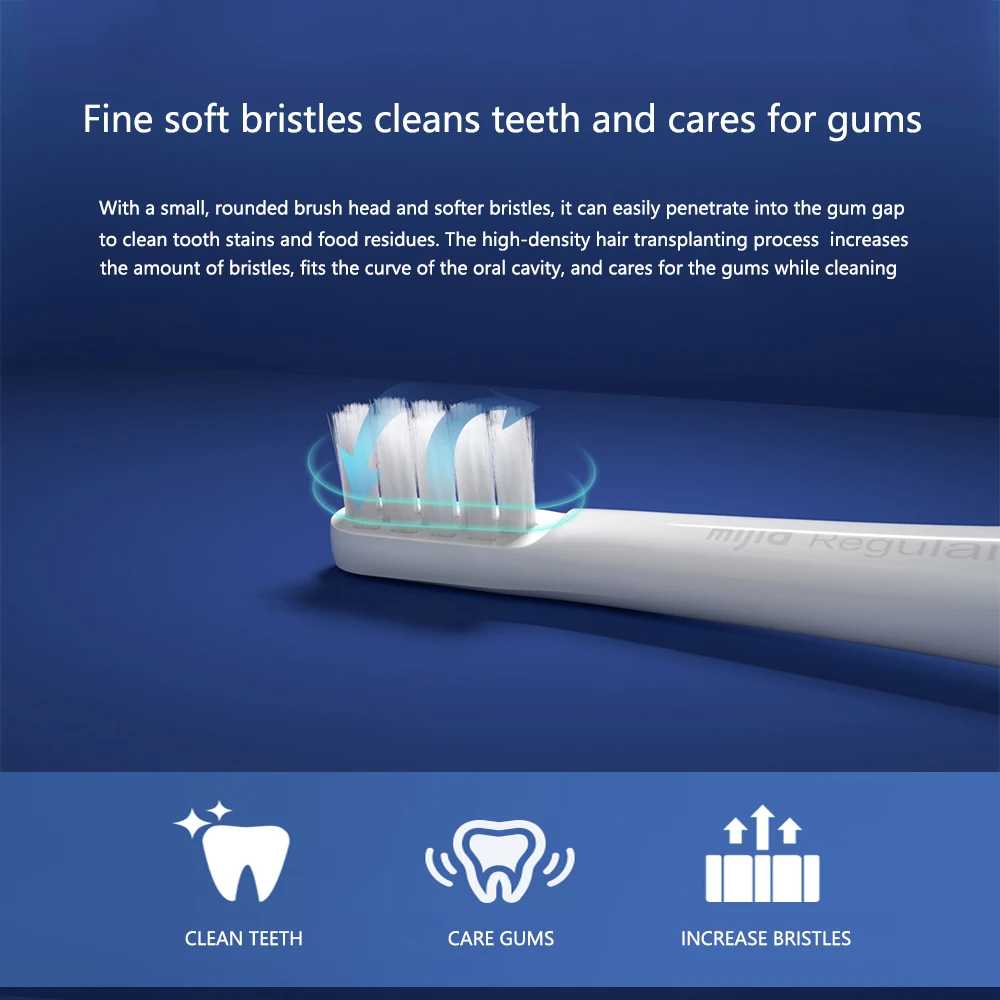 Electric Toothbrush Xiaomi MIJIA T100 Electric Toothbrush Sonic Toothbrush Heads Mi Smart Tooth Brush USB Rechargeable Waterproof Ultrasonic