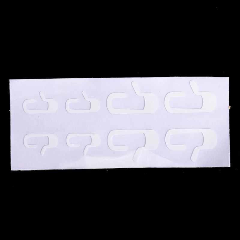 For Tesla Model 3 8PCS/Sheet Open Door Exit Vinyl Sticker Decal White PVC Interior Decoration Open Button Reminder TREYUES
