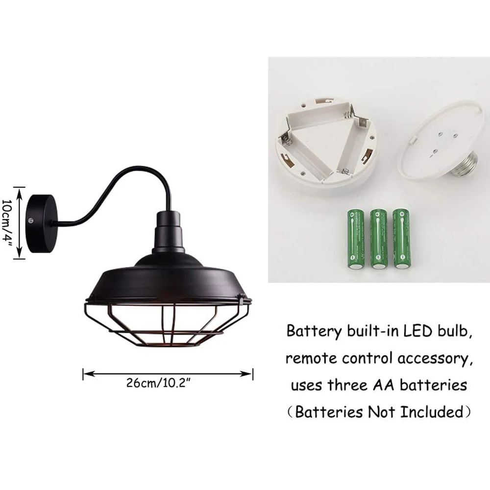 Как установить светильник на стену без проводов - 88 фото