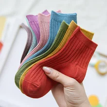 В году, весенне-летние хлопковые детские носки с милыми животными и фруктами кукольные носки для девочек с героями мультфильмов